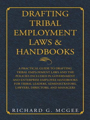 cover image of Drafting Tribal Employment Laws & Handbooks